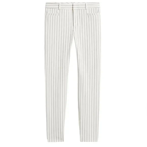 Banana Republic - White Mid-Rise Skinny Sloan Pant - Size 4 - Picture 4 of 4